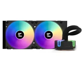 Zalman Reserator5 Z24 ARGB čierna / Vodné chladenie / AIO / 240 mm / 2x 120 mm ARGB