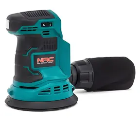 NAC OS-125-LI-20V / Aku excentrická brúska / 20V / 125 mm / bez aku