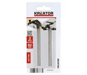KREATOR KRT991000 / Hobľovacie nože / 82 mm / 2 ks