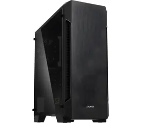 Zalman S3 TG čierna / PC skriňa / ATX / temperované sklo / 2x USB 3.2 Gen2 + 2x USB 2.0 / bez zdroja