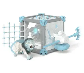 Schleich Eldrador 42766 Figúrka Ľadový lev BattleCave / od 6 rokov