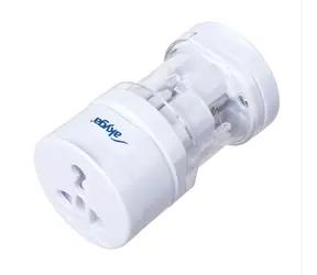 Akyga biela / Cestovný adaptér / univerzálny / 110-250 V