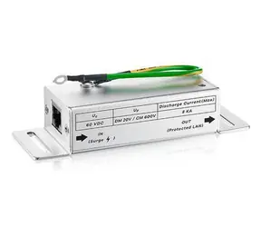 ZyXEL SURGEPRO-GE / Ochrana proti prepätiu PoE / 2x RJ-45 / PoE++ 60 W / 1 Gbps