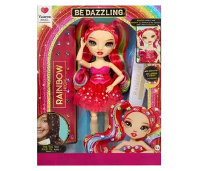 MGA Rainbow High Be Dazzling FASHION bábika Vivienne Rouge červená / od 4 rokov