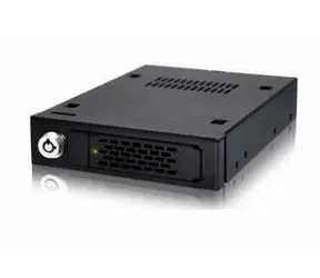 Icy Dock MB991SK-B ToughArmor čierna / Mobilný rack pre 2,5 "SATA HDD / SSD / do 3,5" pozícia / uzamykateľný