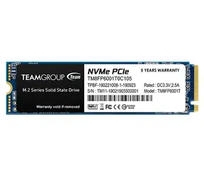 TeamGroup MP33 1TB / SSD / M.2 2280 / PCIe 3.0 NVMe / R: 1800 MBps / W: 1500 MBps / TBW 600TB