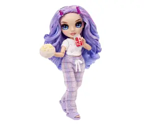 MGA RAINBOW HIGH Bábika Junior High PJ Party Violet / 23 cm / od 4 rokov