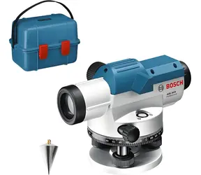 BOSCH GOL 26 D Professional / Optický nivelačný prístroj / dosah 100 m / zväčšenie 26x / IP54 / taška