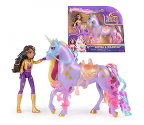 Spin Master Unicorn Academy - Sophia a jednorožec Wildstar / Plast / od 4 rokov / 12 cm