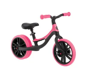 GLOBBER Odrážadlo Go Bike Elite Duo ružová / 10" kolesá / nastaviteľné sedlo / nosnosť 20 kg / od 2 do 5 rokov