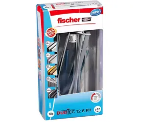Fischer DUOTEC 12 S PH M / Hmoždinka / rozperná kotva / O 12 mm / 10 ks