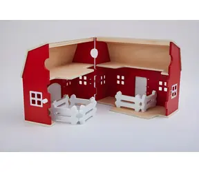 Schleich Farma Retro / Drevená / Farm WORLD / 3-8 rokov