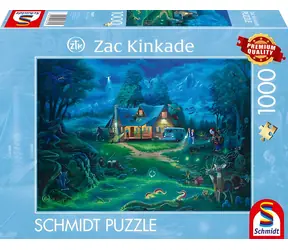 Schmidt Puzzle Strašidelný dom / 1000 dielikov / od 12 rokov