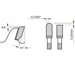 BOSCH Best for Laminate 2608642137 / Pílový kotúč do okružných píl / 305 x 30 mm / Šírka rezu 2.5 mm / 96 zubov