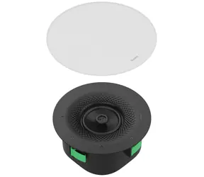 Yealink CS10 biela / Stropný reproduktor / PoE / 2pásmový koaxiálny / nízkoprofilový 120 mm