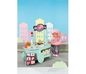 Zapf Creation Sada doplnkov BABY born Snack Shop / Stánok s občerstvením pre bábiky / od 3 rokov