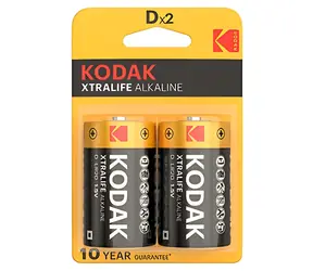 Kodak XTRALIFE / Alkalická batéria D (LR20) / 2 ks / 1,5 V