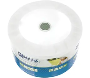 MyMedia CD- R 700MB / Dátové médium / 52x / 80 min / 50 ks / spindl / Inkjet Printable