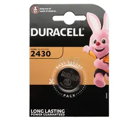 Duracell CR2430 / Gombíková batéria / Lítium / 3 V / 1 ks