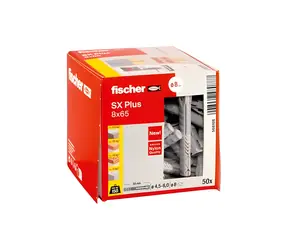 fischer SX 8x65 rozperná hmoždinka / Hmoždinka / 50 ks