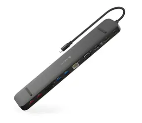 Adam Elements CASA Pro Max čierna / USB-C húb / 13 v 1 / 4K 60Hz