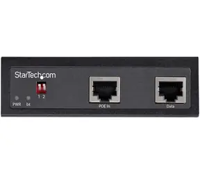 StarTech Priemyselný Gigabit PoE splitter / PoE splitter / 12-48V DC / IEEE 802.3 AF/at / -40/75 °C