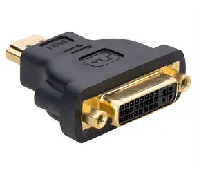 Akyga čierna / Adaptér / DVI (F) - HDMI (M) / Duplex