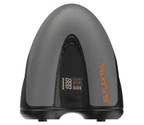Flextail Evo SUP Pump Pre šedá / Prenosná vzduchová pumpa / tlak 45 PSI / batéria 8000 mAh / 6 režimov