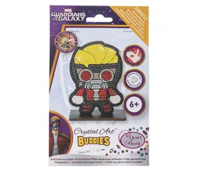 CRYSTAL ART Diamantové maľovanie Postavička Star-Lord / So stojanom