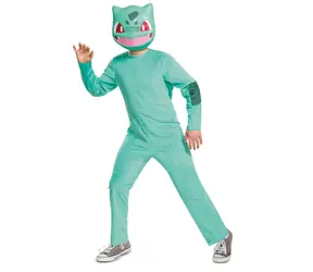 DISGUISE Kostým Bulbasaur, 4-6 rokov / Detský kostým / Overal a maska na hlavu