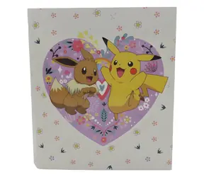 CYP BRAND Krúžkový zakladač Flowers / Pokémon