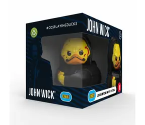 NUMSKULL TUBBZ kačička John Wick - Pištoľ / Zberateľská figúrka / 9 cm