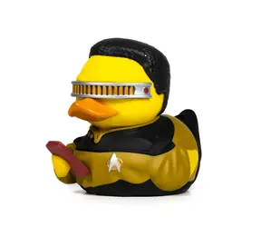 NUMSKULL Zberateľská kačička TUBBZ Star Trek - Geordi La Forge / Cosplay figúrka / cca 9 cm / licenčný merch