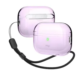 Elago AirPods Pro 2 TPU Case levanduľová / Puzdro pre slúchadlá / nylonové pútko