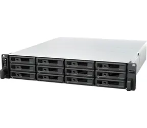 Synology RS2423RP+ II / NAS rack station / 12x HDD / AMD RYZEN V1780B / 8GB RAM / 2x USB 3.2 / 2x GLAN + 1x 10GLAN