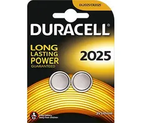 Duracell CR2025 / Gombíková batéria / Lítium / 3 V / 2 ks