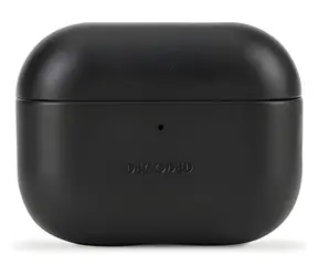 Decoded Leather AirCase čierna / Puzdro / pre Apple AirPods Pro 3 / koža