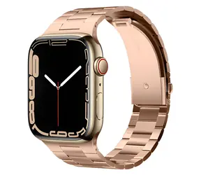 Elago Metal Band ružovo-zlatá / Remienok pre Apple Watch / 44/45/46 mm