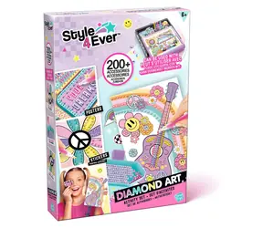 STYLE4EVER Diamantové maľovanie - náhradná náplň / cez 2500 kamienkov / od 6 rokov