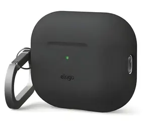 Elago Airpods Pro 3 Silicone Hang Case čierna / Puzdro pre slúchadlá / silikón / karabína
