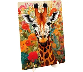 MOXY Obrysové puzzle Žirafa / 125 dielikov