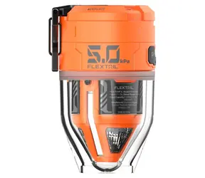Flextail Max Pump 3 oranžová / Prenosná vzduchová pumpa / tlak 5 kPa / 500 l/min