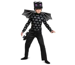 DISGUISE Kostým Minecraft Ender Dragon / 4-6 rokov / Overal, krídla a maska