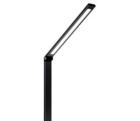 Platinet PDL888B čierna / LED lampička / 10 W / 500 lm / 3000-6000 K / dotykové ovládanie / Qi bezdrôtové nabíjanie / USB-C