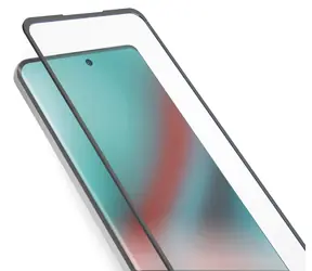 SBS pre Motorola Edge 50 Neo čierna / Tvrdené sklo / Full Cover