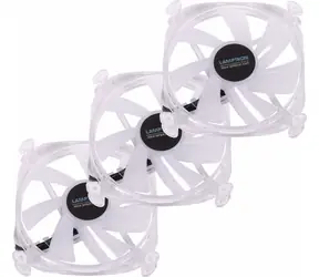 Lamptron Icecloud+ ARGB 120 transparentný / Ventilátor / 120 mm / ARGB / PWM / 3-pack