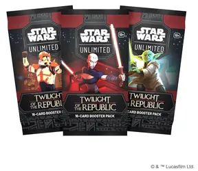 Star Wars™ Unlimited: SWU 03 Twilight of the Republic - Booster / od 12 rokov