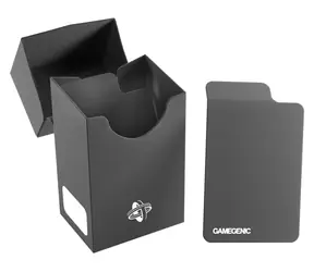 GAMEGENIC Krabička na karty Mini Card Holder 60+ čierna / Pre 60 obalených kariet / Polypropylén, bez PVC