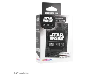 GAMEGENIC Obaly na karty SWU Unlimited Pattern / 66x92 mm / 60+2 ks / Polypropylén