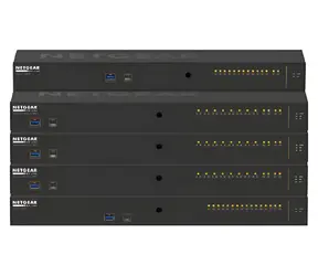 Netgear GSM4212UX-100EUS čierna / Switch / Managed / PoE / 12x Gigabit / agregácia portov